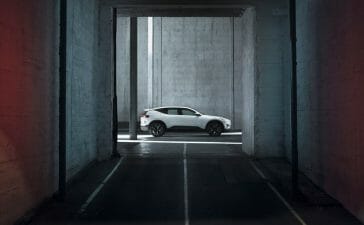 Polestar 3 including Smart Eye's premium driver monitoring system