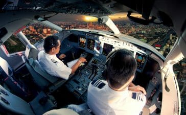 pilot gaze tracking