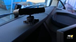 Smart Eye's AIS driver monitoring system installed a truck