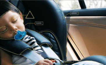 interior sensing child sleeping